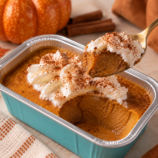 Pumpkin Spice Flan by Ash’s Delights|Sugar Free • Gluten Free • Seasonal Edition