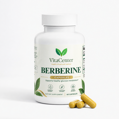 Berberine | Blood Sugar, Heart Health & Weight Management | 60 Capsules