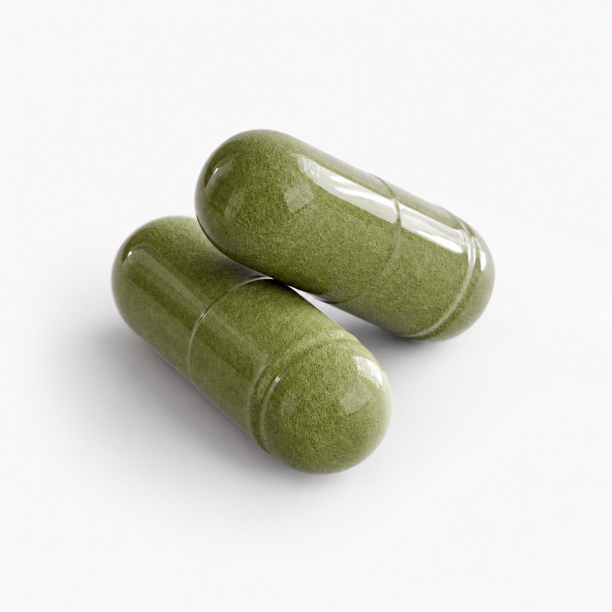 Organic Moringa Leaf Powder Capsules