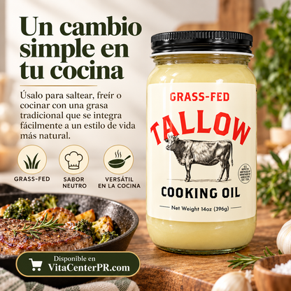 Grass-Fed Tallow - New Zealand Beef Fat | 14 oz