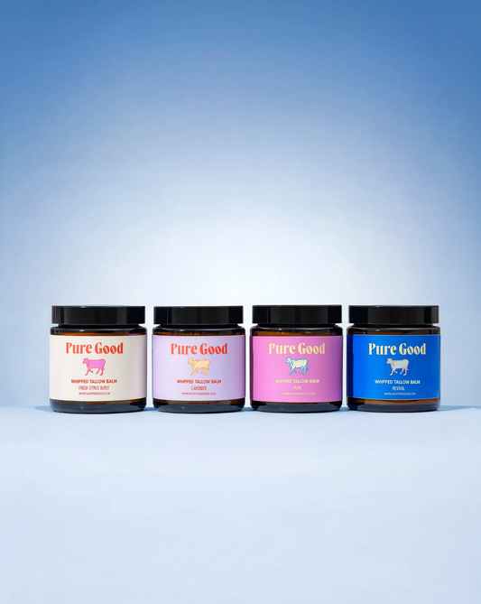 Try All 4 Best-Selling Tallow Blends | Pure Good Sampler Set
